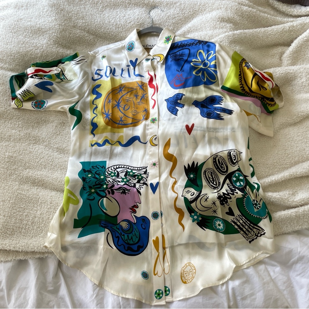NOT FOR SALE Alemais Multicolor Patterned Shirt